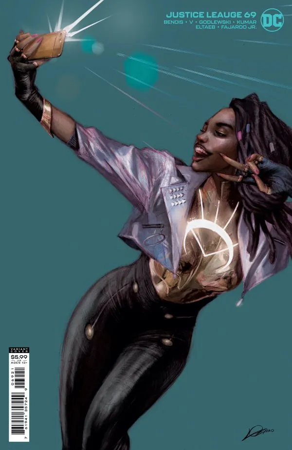 Cover of Justice League #69