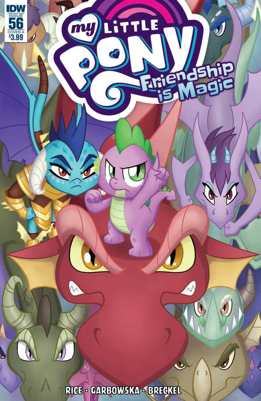 Cover of My Little Pony: Friendship Is Magic #56