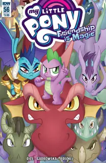 Cover of My Little Pony: Friendship Is Magic #56