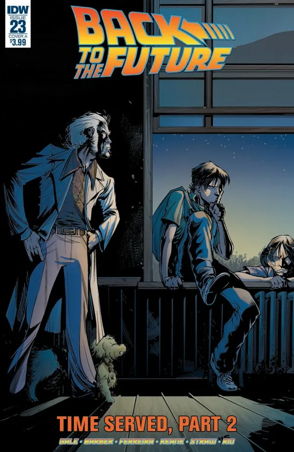 Cover of Back to the Future #23