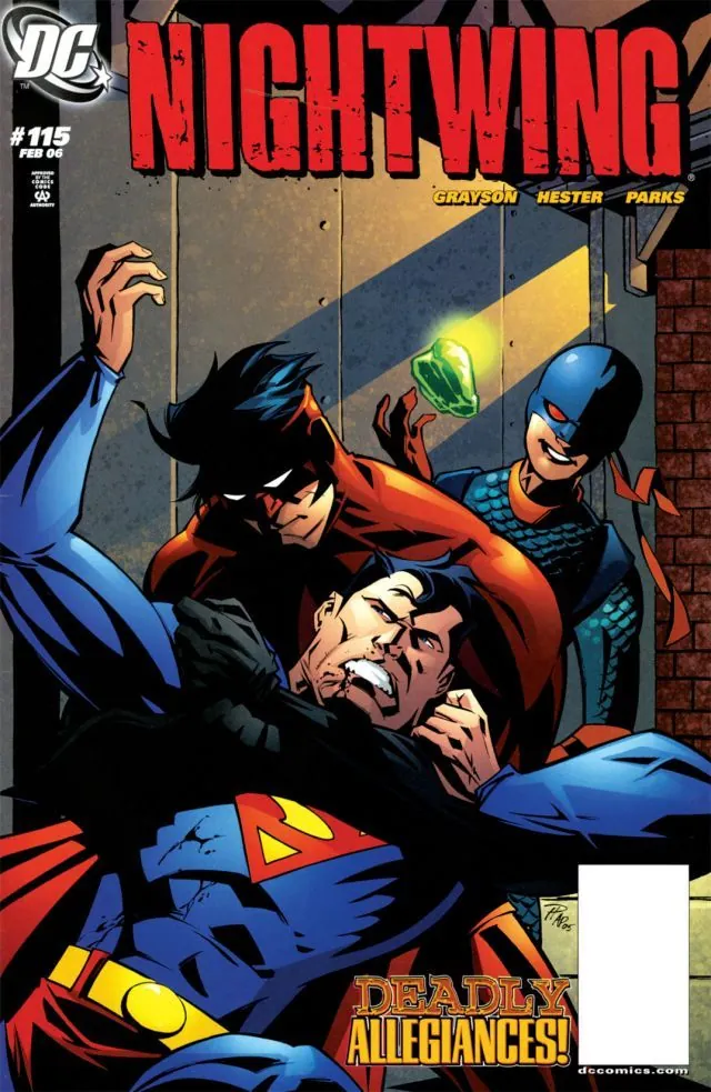 Cover of Nightwing #115