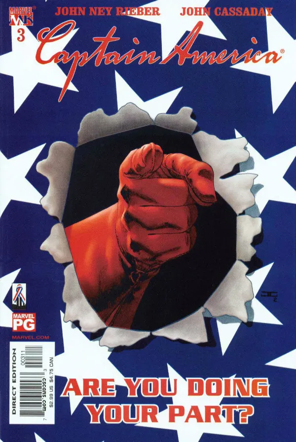 Cover of Captain America #3