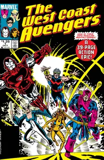 Cover of West Coast Avengers #1