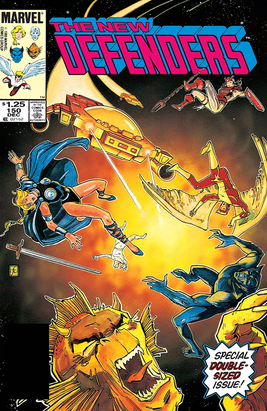 Cover of The Defenders #150