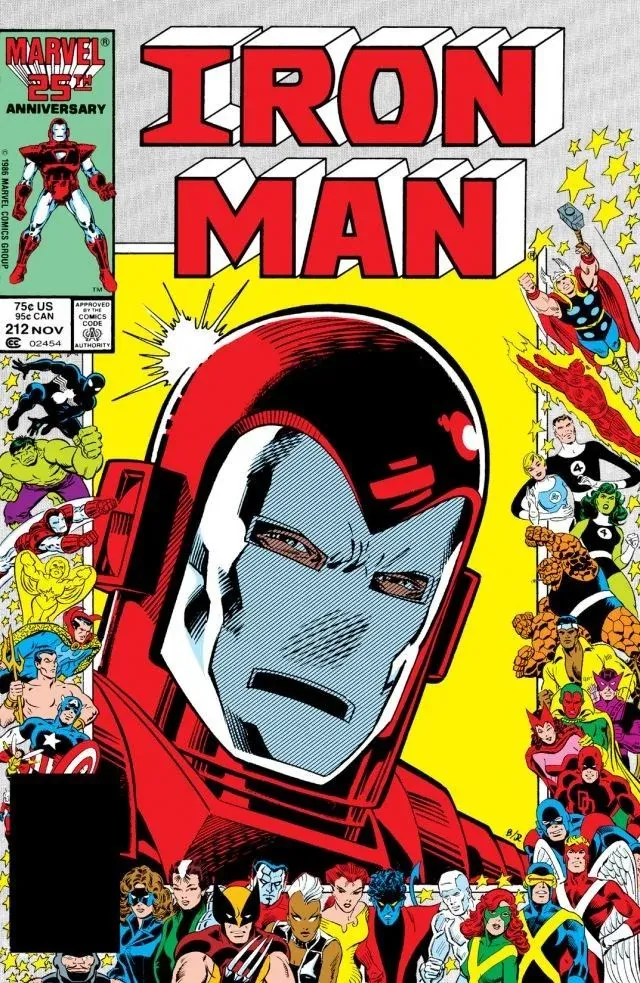 Cover of Iron Man #212