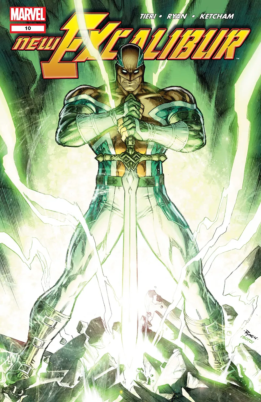 Cover of New Excalibur #10