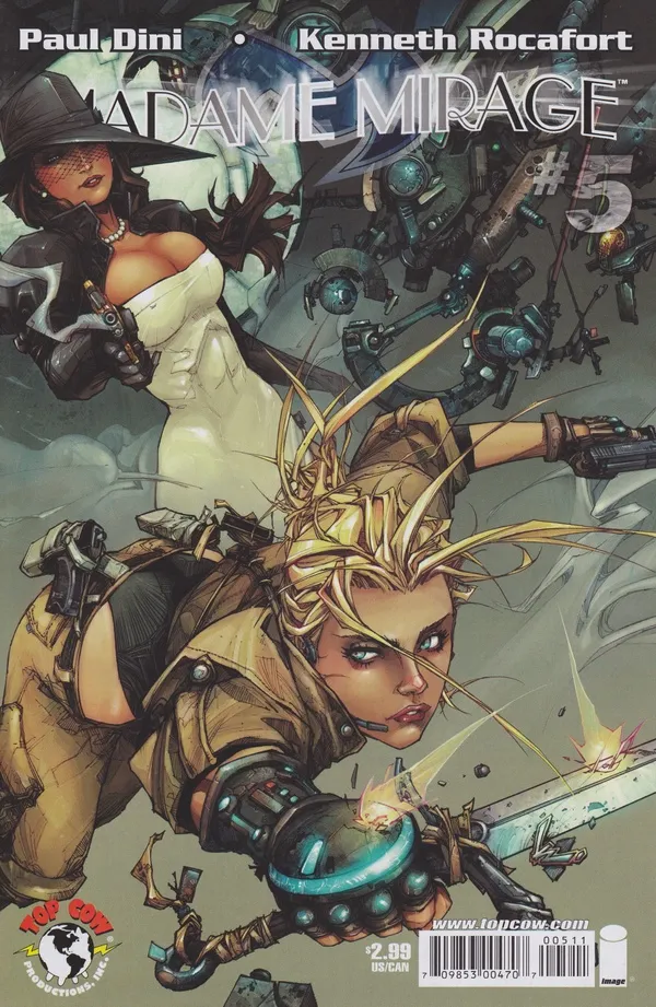 Cover of Madame Mirage #5