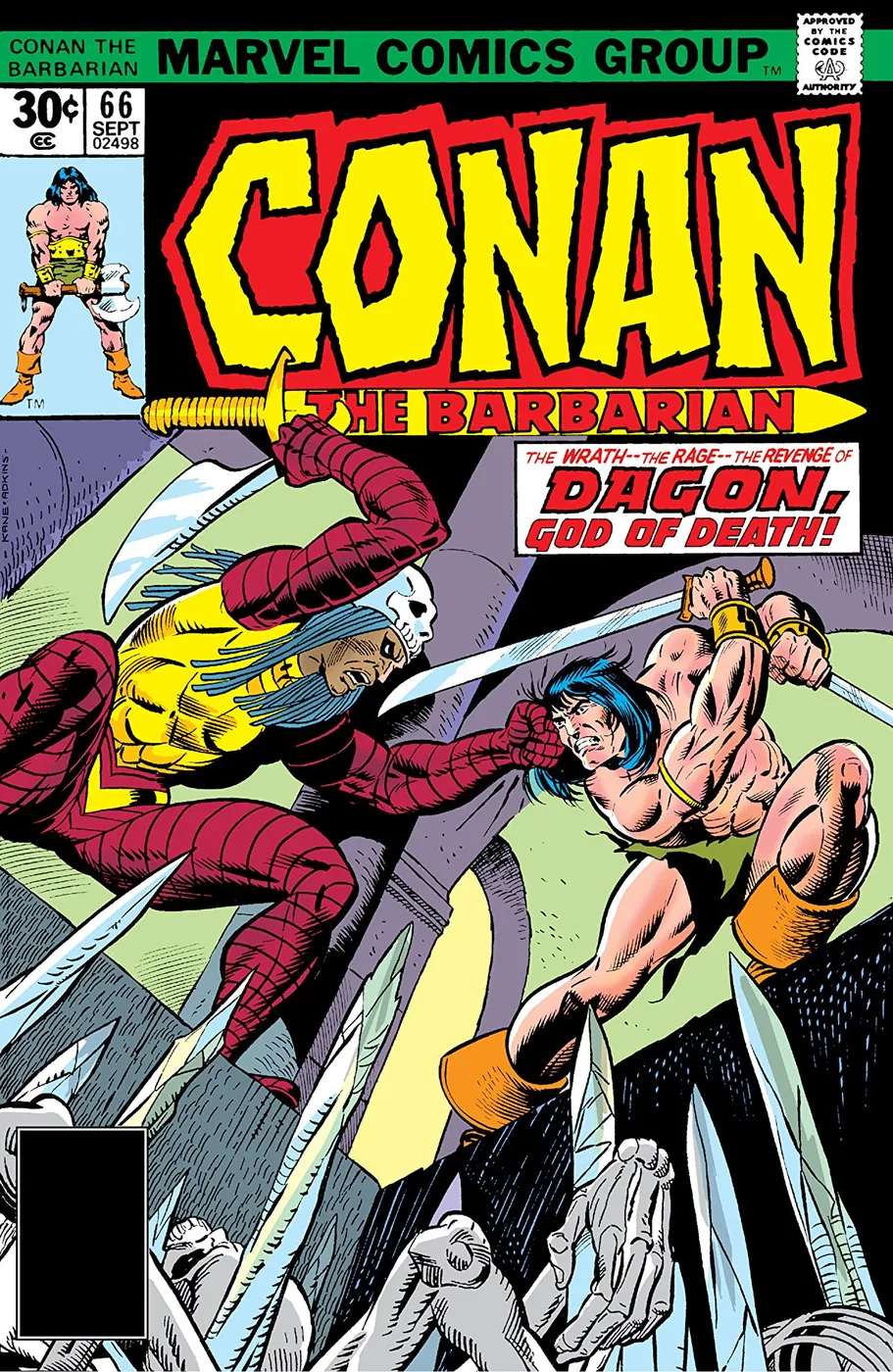Cover of Conan the Barbarian #66