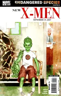 Cover of New X-Men #42