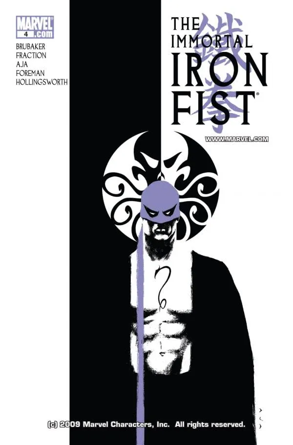 Cover of The Immortal Iron Fist #4