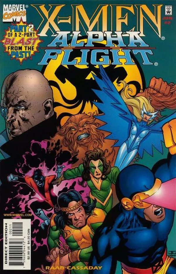 Cover of X-Men / Alpha Flight #2