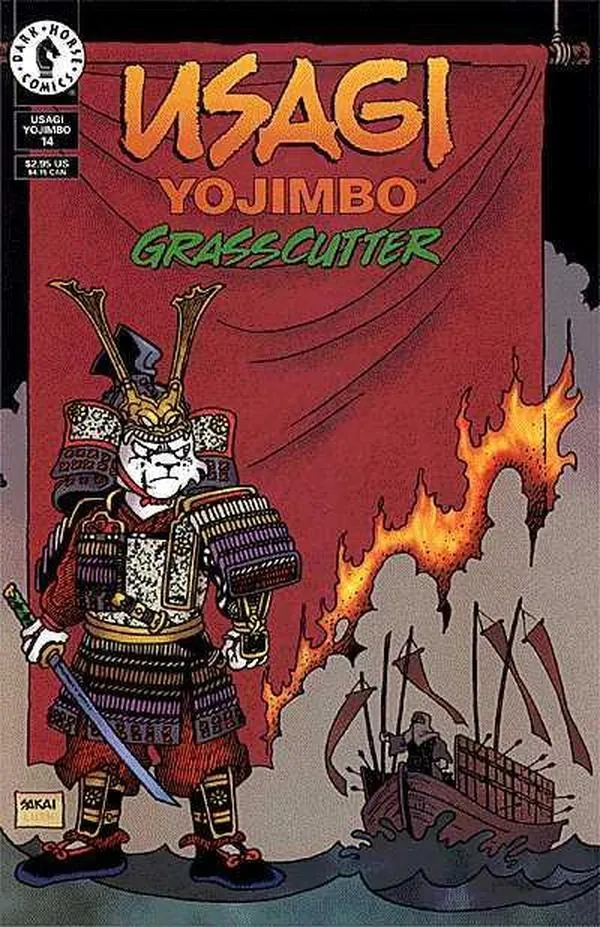 Cover of Usagi Yojimbo #14