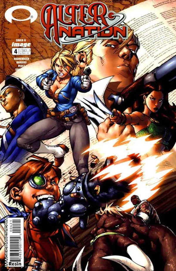 Cover of Alter Nation #4