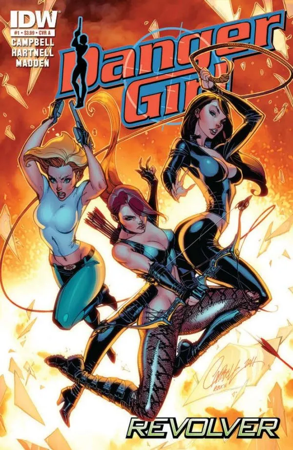 Cover of Danger Girl: Revolver #1