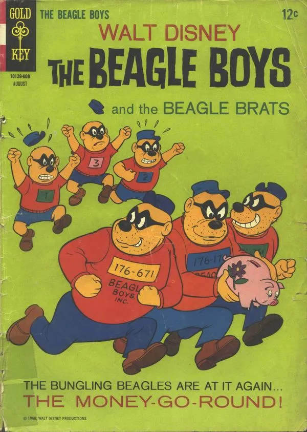Cover of Walt Disney the Beagle Boys #3