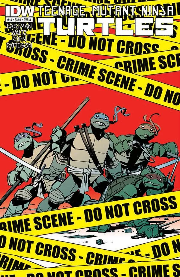 Cover of Teenage Mutant Ninja Turtles #15