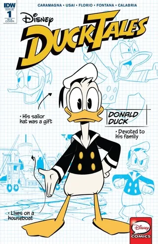 Cover of DuckTales #1