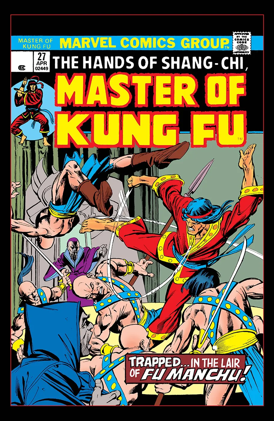 Cover of Master of Kung Fu #27