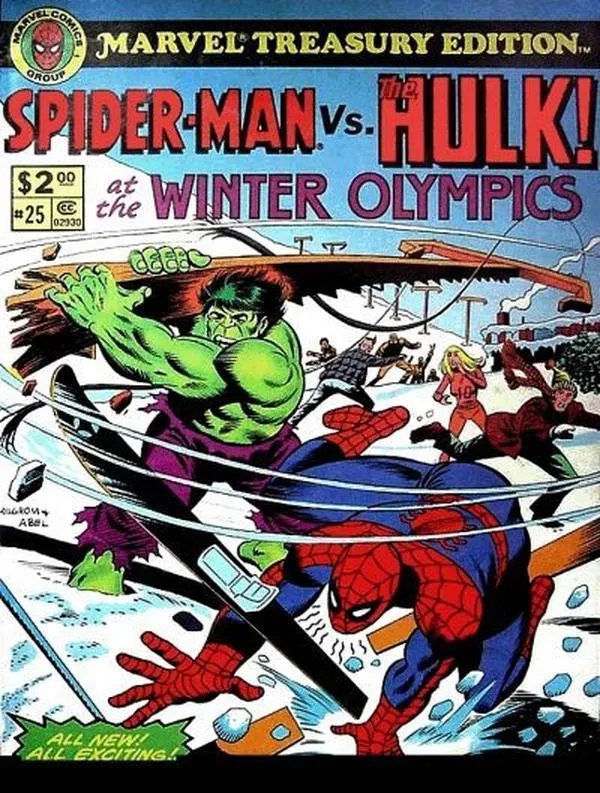 Cover of Marvel Treasury Edition #25