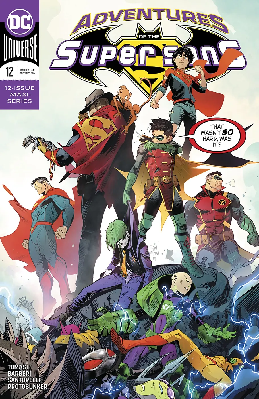 Cover of Adventures of the Super Sons #12