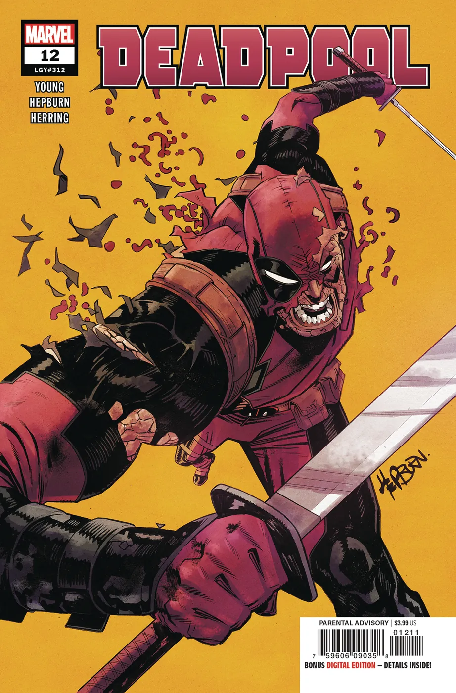 Cover of Deadpool #12 (312)