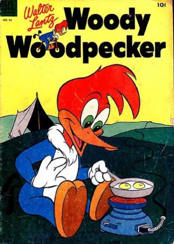 Cover of Walter Lantz Woody Woodpecker #24