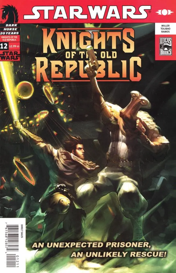 Cover of Star Wars Knights of the Old Republic #12
