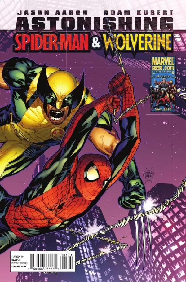 Cover of Astonishing Spider-Man & Wolverine #1