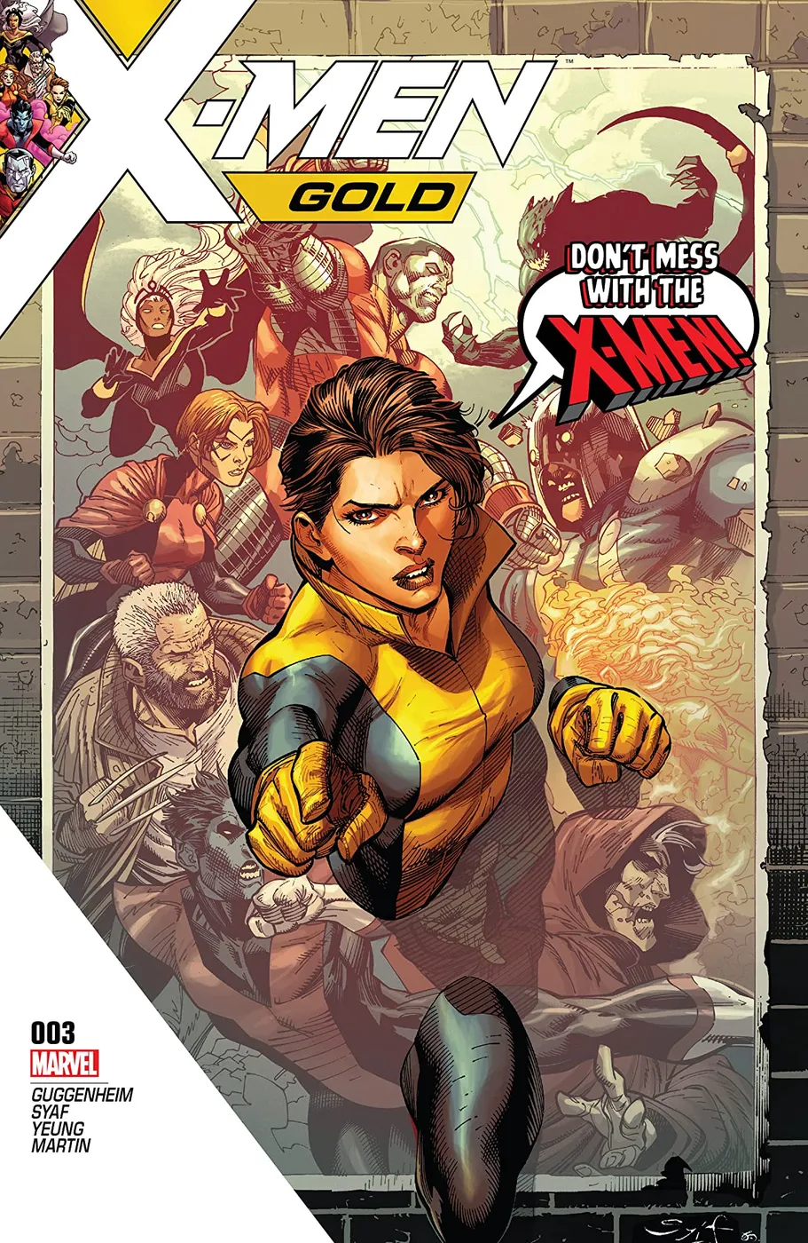 Cover of X-Men: Gold #3