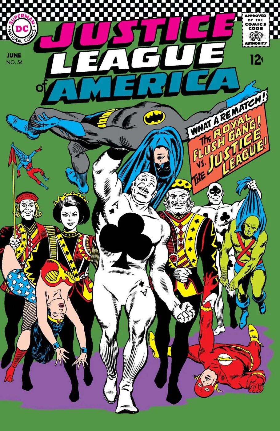 Cover of Justice League of America #54