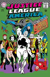 Cover of Justice League of America #54