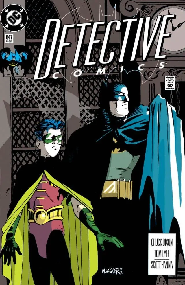 Cover of Detective Comics #647