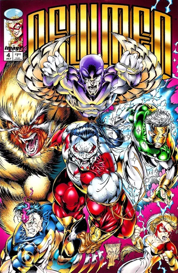 Cover of NewMen #4