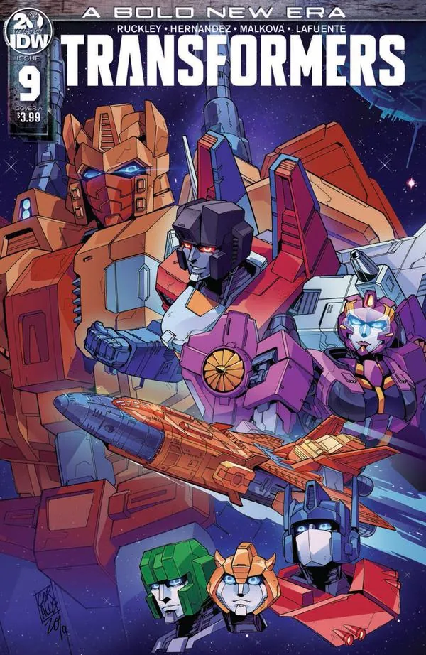 Cover of Transformers #9