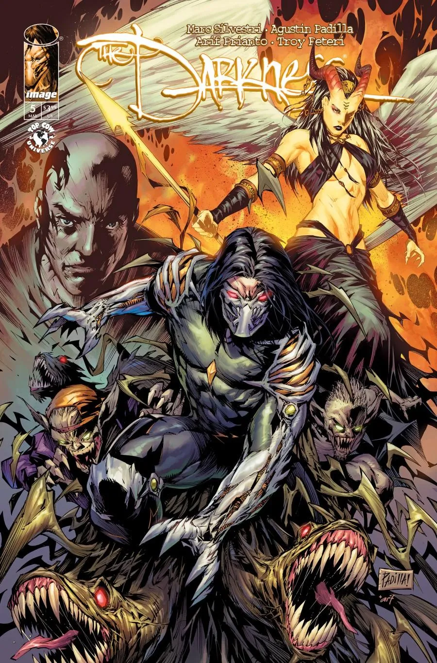 Cover of The Darkness #5