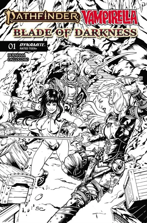 Cover of Pathfinder / Vampirella: Blade of Darkness #1