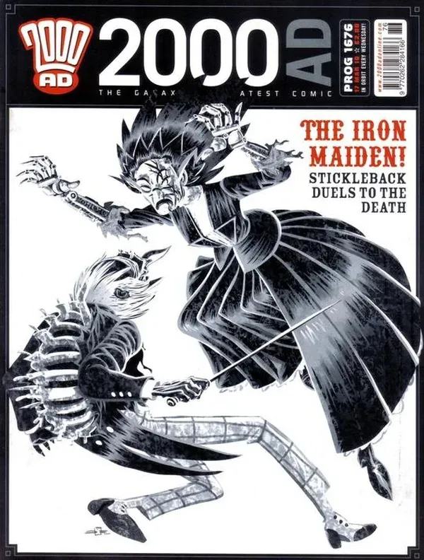 Cover of 2000 AD #1676