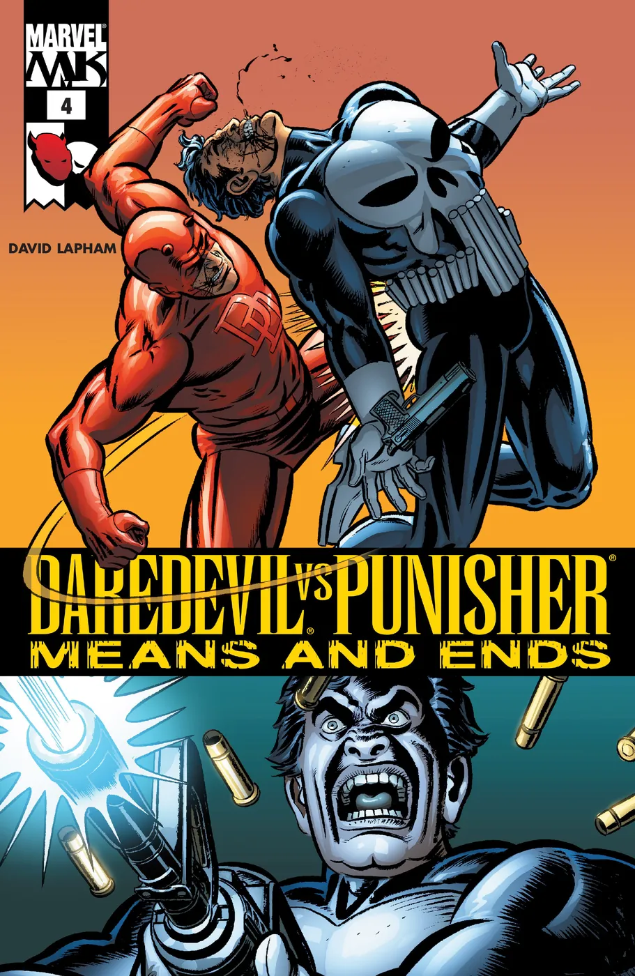 Cover of Daredevil vs. Punisher #4