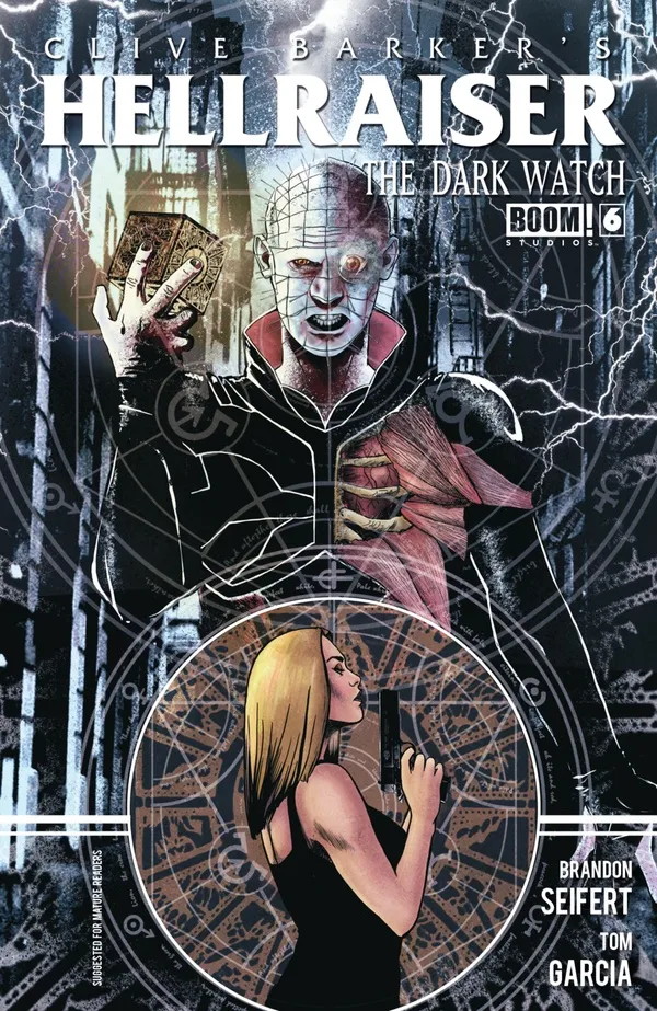 Cover of Clive Barker's Hellraiser: The Dark Watch #6