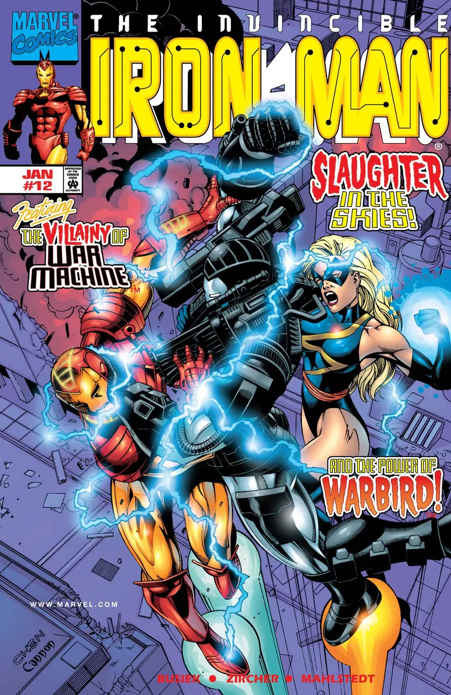 Cover of Iron Man #12
