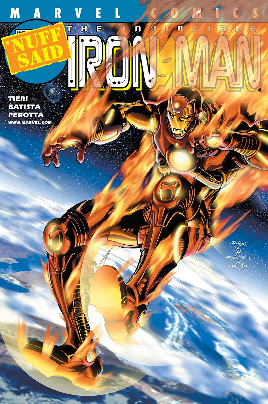 Cover of Iron Man #49 (394)