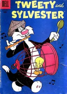 Cover of Tweety and Sylvester #18