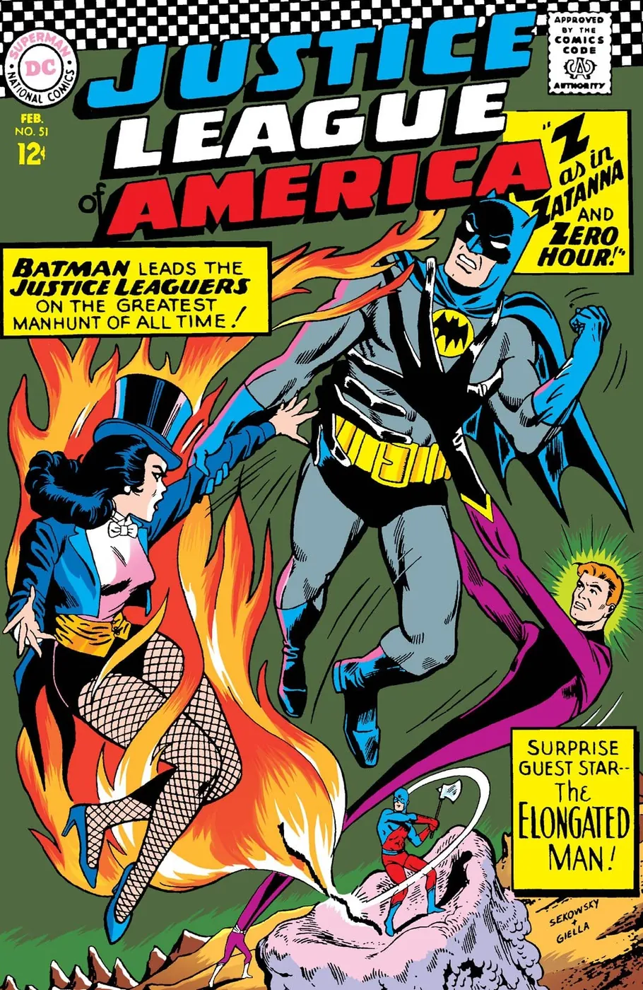 Cover of Justice League of America #51