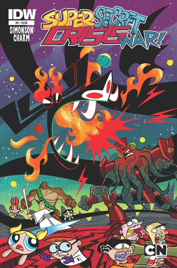 Cover of Super Secret Crisis War! #6
