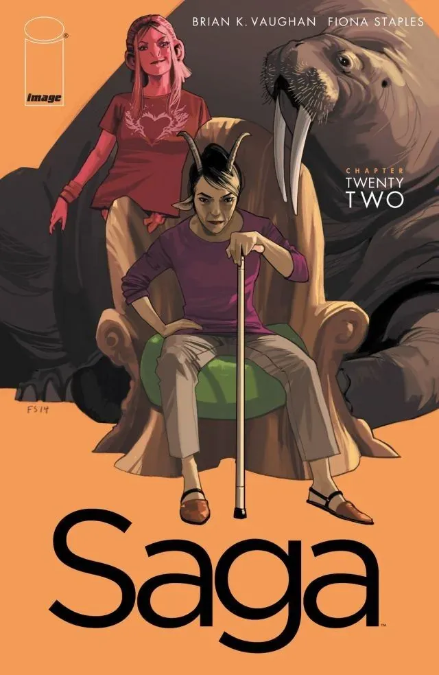 Cover of Saga #22