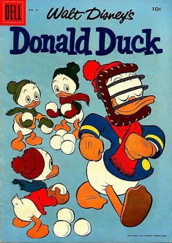 Cover of Walt Disney's Donald Duck #51