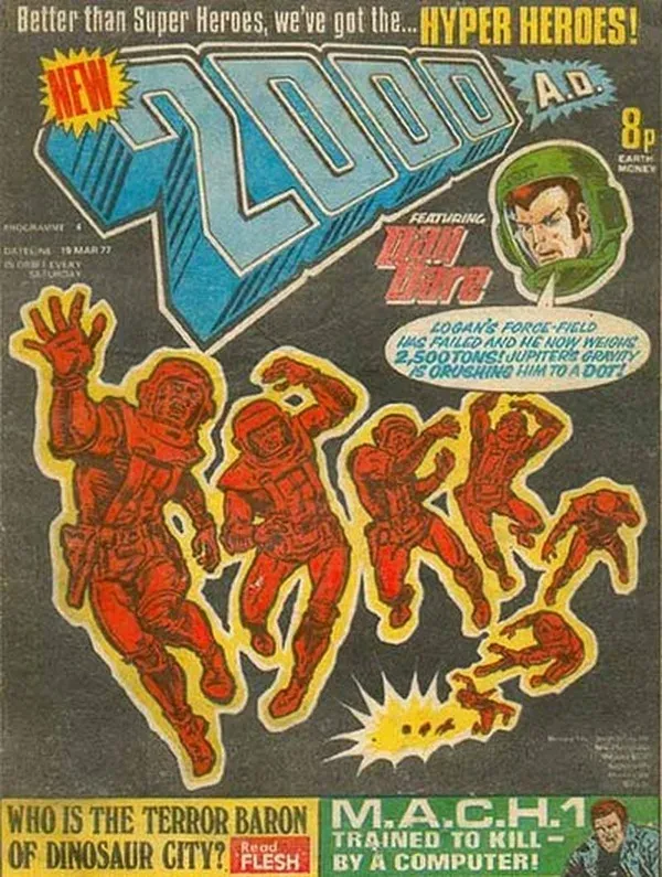 Cover of 2000 AD #4