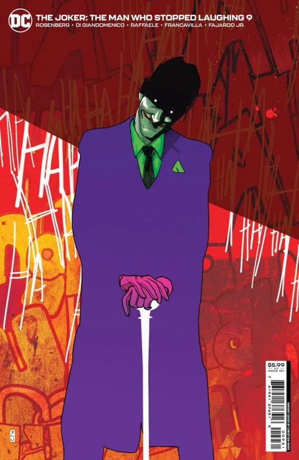 Cover of The Joker: The Man Who Stopped Laughing #9