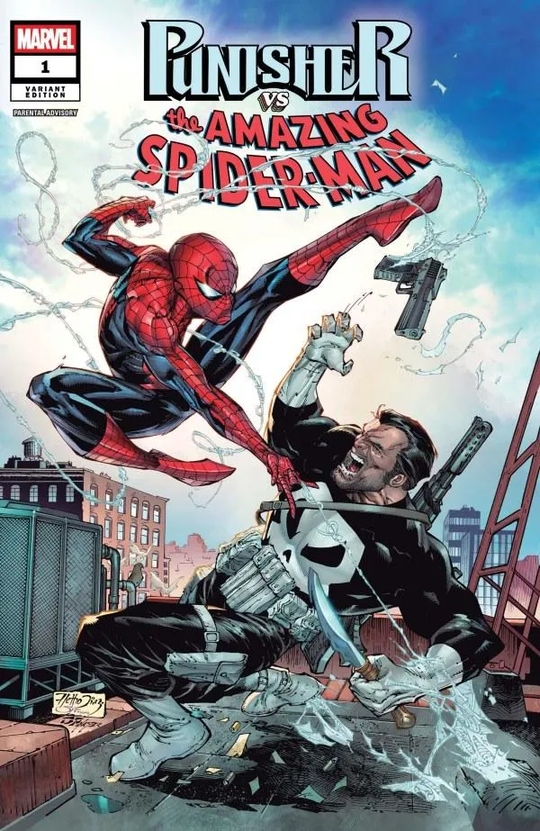 Cover of Punisher vs. Spider-Man #1