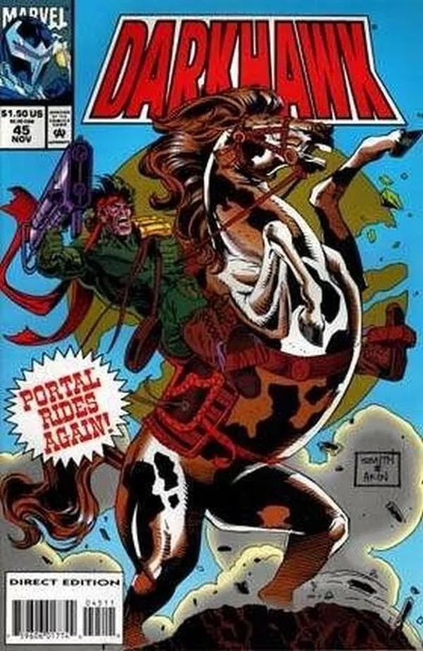 Cover of Darkhawk #45